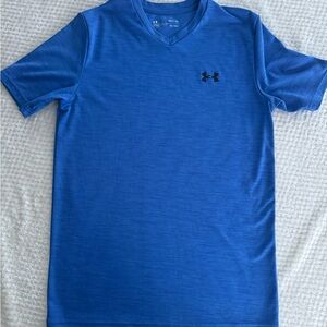 Under Armour Blue V-Neck T-Shirt